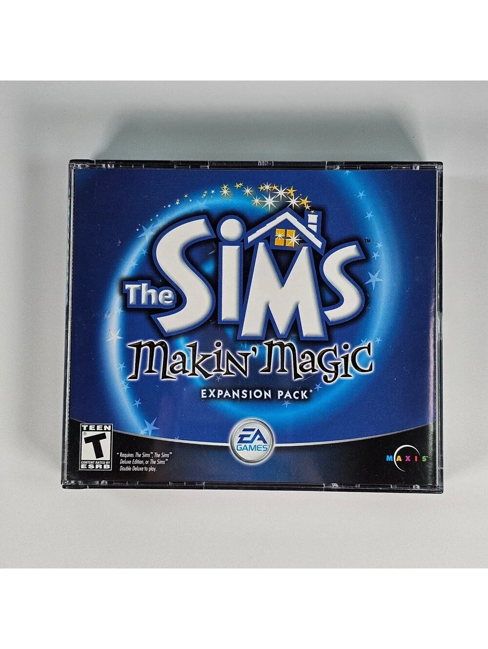 The Sims Makin Magic PC Expansion Pack Big Box 2-Disc Set EA Games Maxis 2003
